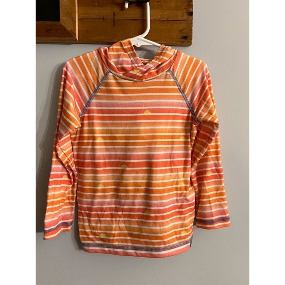 LL Bean Toddler Everyday Sun Smart Hooded Long Sleeve SPF 50